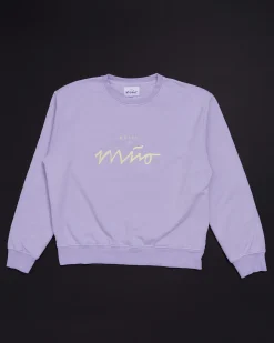 Motel a Miio Sweatshirt Women Lavender Yellow lavendel gelb Online
